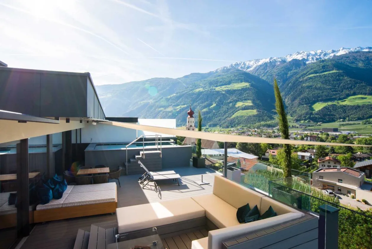 Preidlhof rooftop terrace